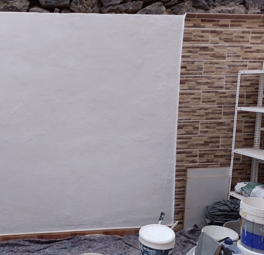 mur extérieur peint par reformas-trujillo.com
